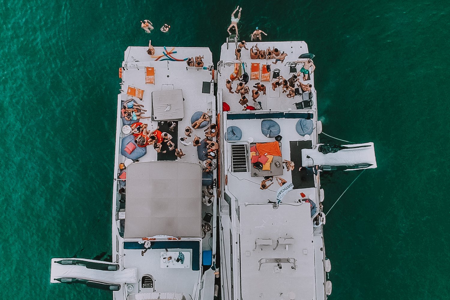 Raft up party